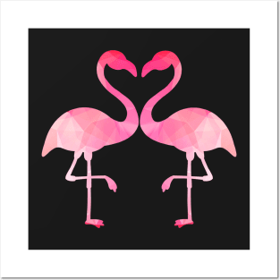 Flamingos Posters and Art